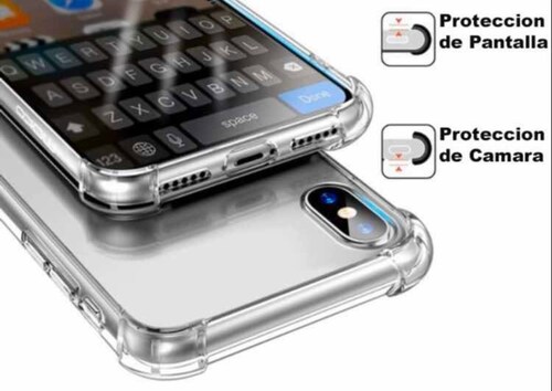funda acrigel uso rudo antishok con esquinas reforzadas transparente premium iPhone 11 pro