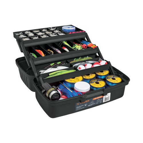 Caja para Pesca con 3 Bandejas Deslizables CPE-16N Truper