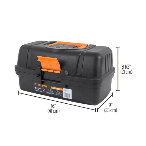 Caja para Pesca con 3 Bandejas Deslizables CPE-16N Truper