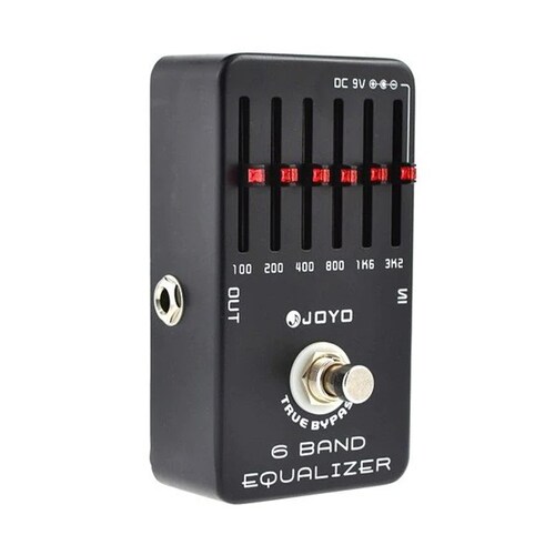 Pedal Ecualizador JOYO JF11 Bandas Negro