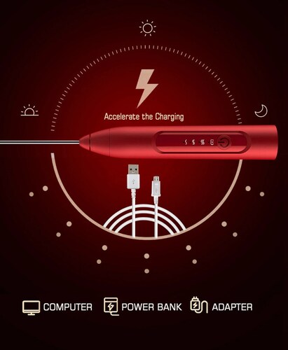 Batidora Electrica Recargable portatil