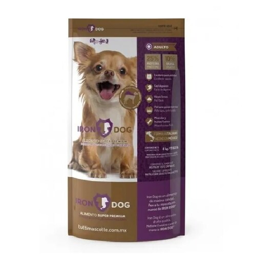 Alimento Perro Adulto Pequeña Super Premium 8 Kg Iron Dog