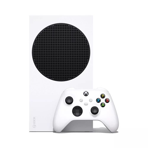 XBOX Series S + juegos para descargar: Fortnite, Rocket League y Fallguys.