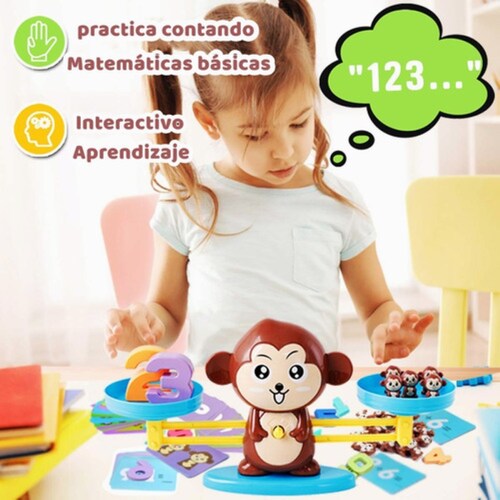 Mono Juguete De Educación Equilibrio Matemático Para Niños