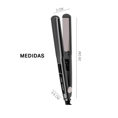 Plancha Para Cabello Profesional Titanio Uso Rudo Estéticas Digital
