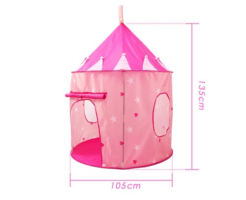 Casita de juegos Carpa Castillo de Princesa para Pequeñas Reinas