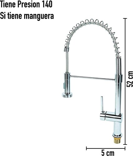 Tarja De Cocina Contra Canasta Y Mezcladora Flexible Monomando