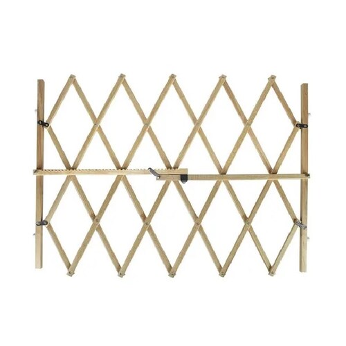 Reja Barandal Madera Perro Plegable Extensible 65 A 104 Cm Fancy Pets