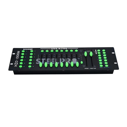 Controlador Iluminación Profesional Dmx Steelpro 
