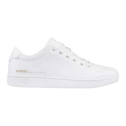 Tenis Blancos Court Local K-SWISS para Hombre