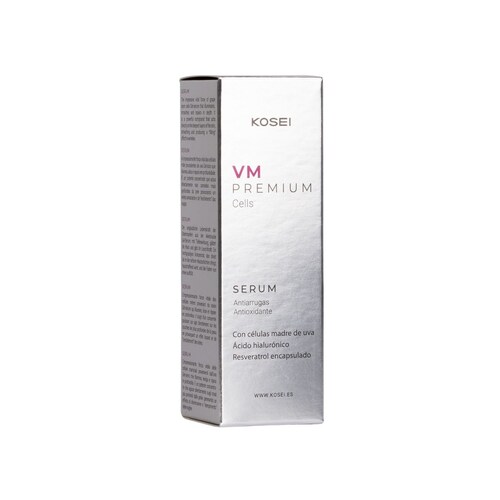 Serum anti edad con células madre, resveratrol y ácido hialurónico 30 ml, KOSEI VM PREMIUM CELLS