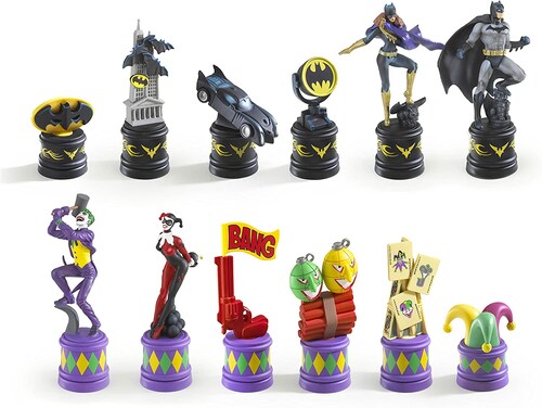 Juego de ajedrez de Batman vs El Guasón)