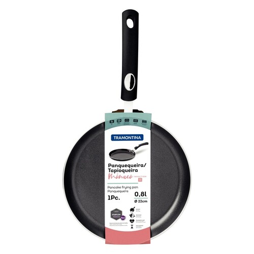 PANQUEQUERA/ TAPIOQUERA TRAMONTINA 28701022 22CM MONACO INDUCCIÓN ENDY1.