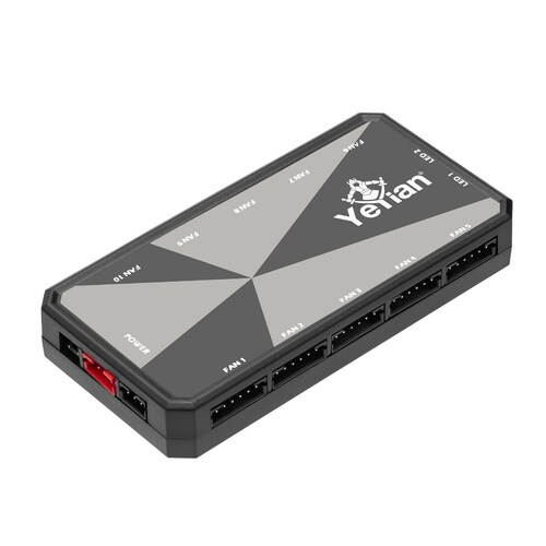 Kit de Ventiladores ARGB Yeyian Typhoon 120mm Tiras Led y Control Remoto 