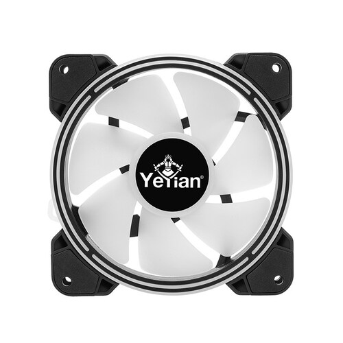 Kit de Ventiladores ARGB Yeyian Typhoon 120mm Tiras Led y Control Remoto 