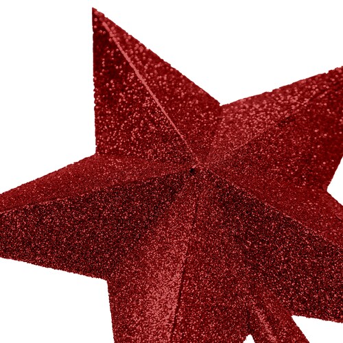 Estrella Para Arbol Navidad Diamantada 25 cm 