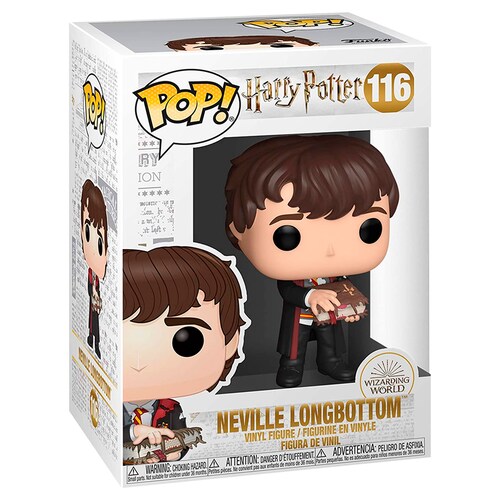 Funko Pop Neville Con El Monstruoso Libro #116 Harry Potter Figura Original