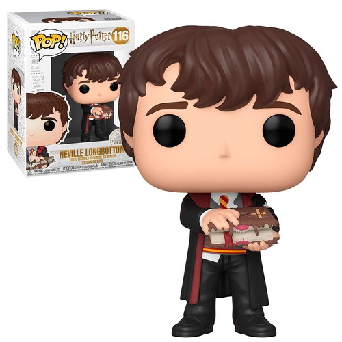 Funko Pop Neville Con El Monstruoso Libro #116 Harry Potter Figura Original
