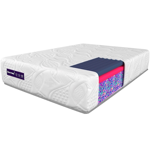 Colchón Matrimonial Dormez Inder Memory Foam Gel Confort Plus.