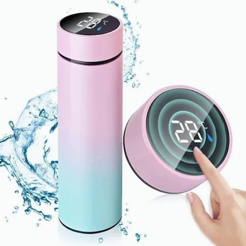 Termo Digital Inteligente De Acero Inoxidable 500ml. Multicolor 