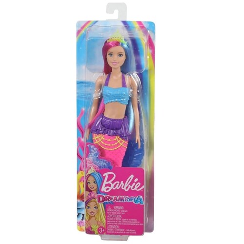 Muñeca Barbie Dreamtopia Sirena Rosa.