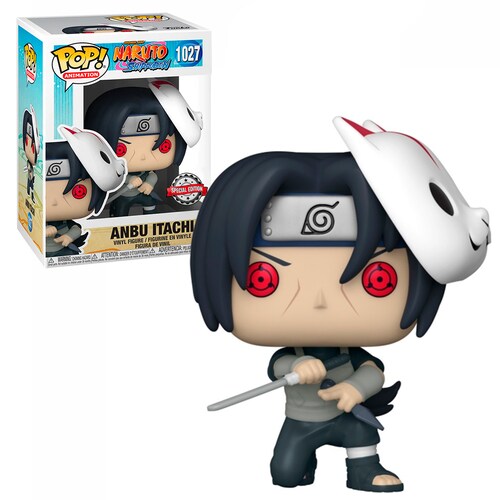 Funko Pop Anbu Itachi #1027 Naruto Shippuden Anime Figura Original