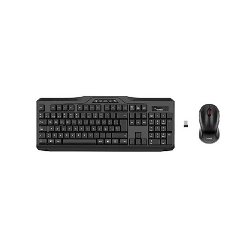 Teclado Con Mouse Inalámbricos Ergonómicos Ejecutivo Steren