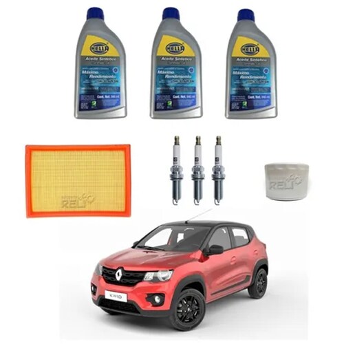 Kit Afinación Renault Kwid 3 Cil Aceite Sintético H
