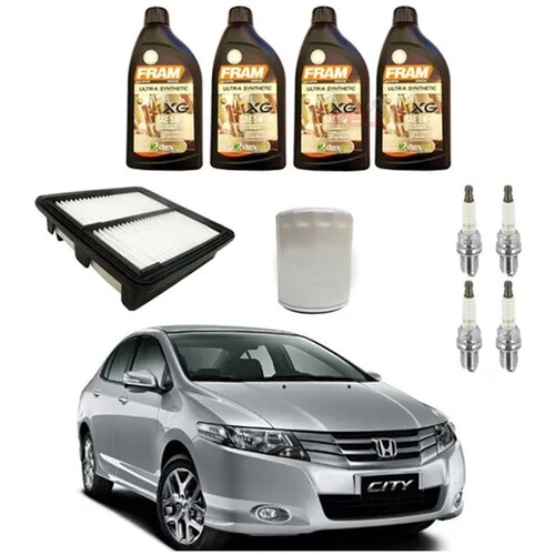Kit Afinación Honda City 1.5 Aceite Sintético Bujia Platino