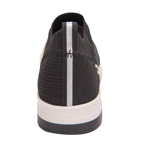 Tenis choclo casual urbanos slip on Belinda Peregrin de válvula, color negro, mod. 1013363