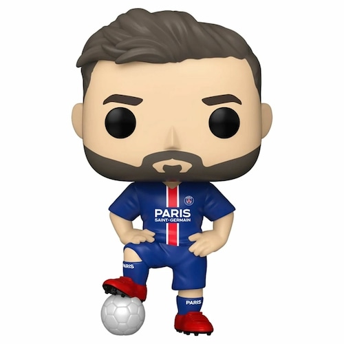 Exclusivo! Funko Pop! Football Lionel Messi Psg #50 Jersey Azul