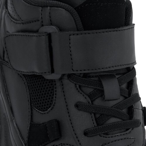 Tenis urbanos chunky color negro, marca Belinda Peregrin, mod. 1043002