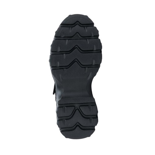 Tenis urbanos chunky color negro, marca Belinda Peregrin, mod. 1043002
