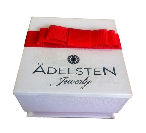 Set ADESLTEN con Cadena, Dije y Aretes Trebol Verde en Chapa de Rodio y SWAROVSKI ELEMENTS INCLUYE DE REGALO ARETES DIAMOND Y CAJA PARA REGALO