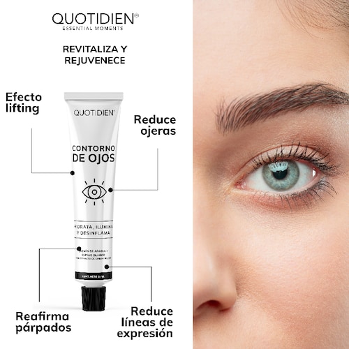 Kit Limpiador + Tónico + Serum Vitamina C + Serum Niacinamida + Suero Acido Hialuronico + Gel Contorno de Ojos Skin Care Facial Quotidien