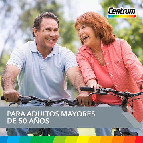 Multivitamínico Silver +50 Centrum 2 Pack De 100 Tabs
