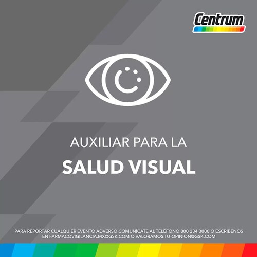 Multivitamínico Silver +50 Centrum 2 Pack De 100 Tabs