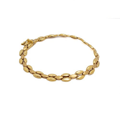 Pulso 18.5 cm x 5 mm Oro 14 Kilates..