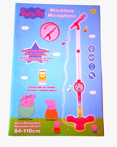 Peppa pig Microfono Karaoke Individual.