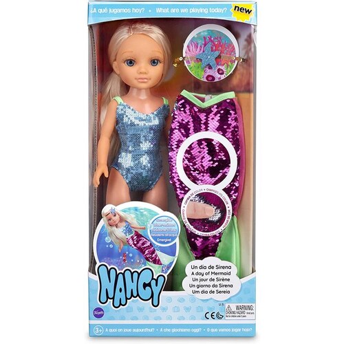 Nancy Un Día De Sirena Falda De Cola Reversible