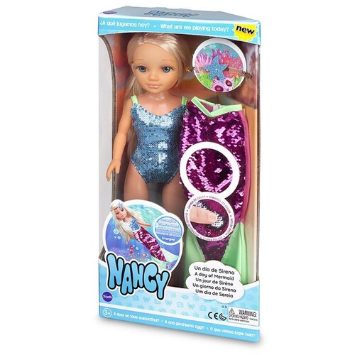 Nancy Un Día De Sirena Falda De Cola Reversible