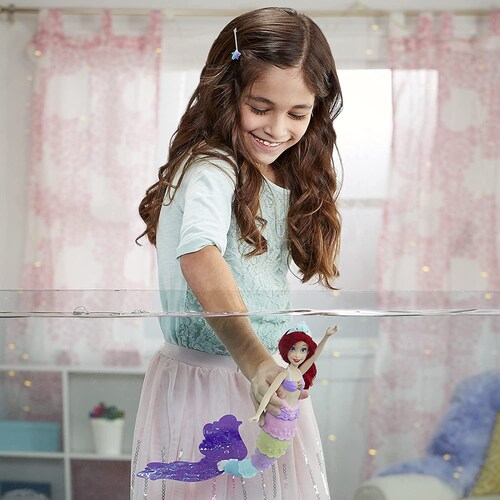 Disney Princess Ariel Rainbow Reveal Magia Multicolor