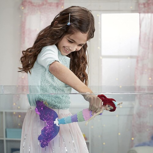 Disney Princess Ariel Rainbow Reveal Magia Multicolor