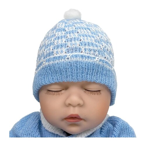 Muñeco Bebe Prematuro Dormido 35 Cm Juguete Cursos Enfermería .