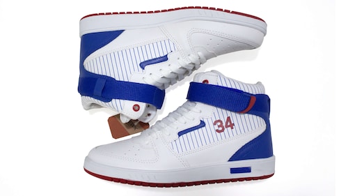 Tenis Newk Hombre Linea Jersey Color Blanco Azul Rey