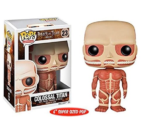 Funko Pop Attack on Titan Colossal Titan 23 Seis Pulgadas