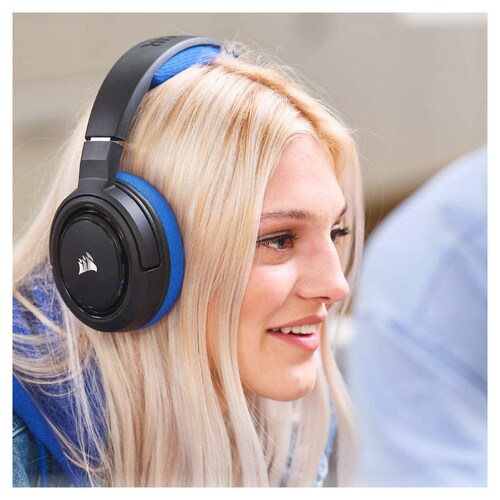 Auriculares Corsair HS35 azul multiplataforma