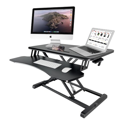 Escritorio de Pie para Computadora de Altura Ajustable Standing Desk Redlemon