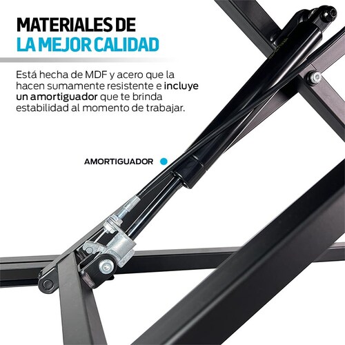 Escritorio de Pie para Computadora de Altura Ajustable Standing Desk Redlemon