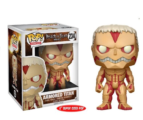 Funko Pop Armored Titan Acorazado Attack On Titán 234